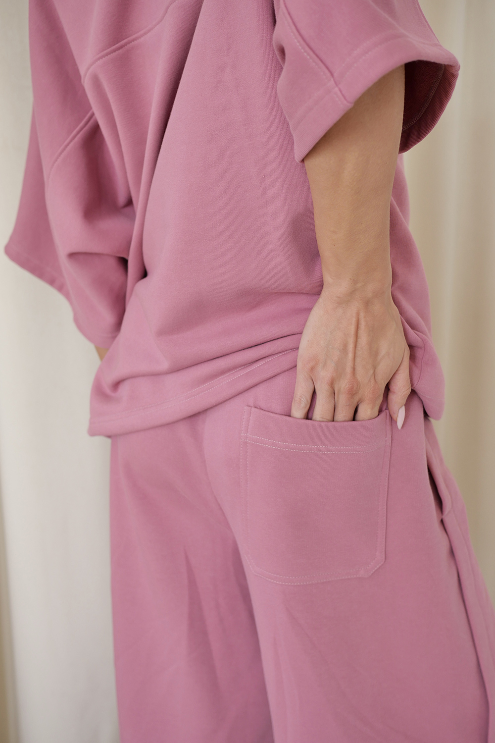 komplet damski premium róż