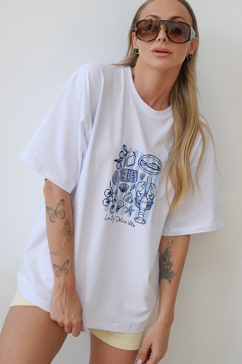 T-shirt oversize La PG Dolce Vita