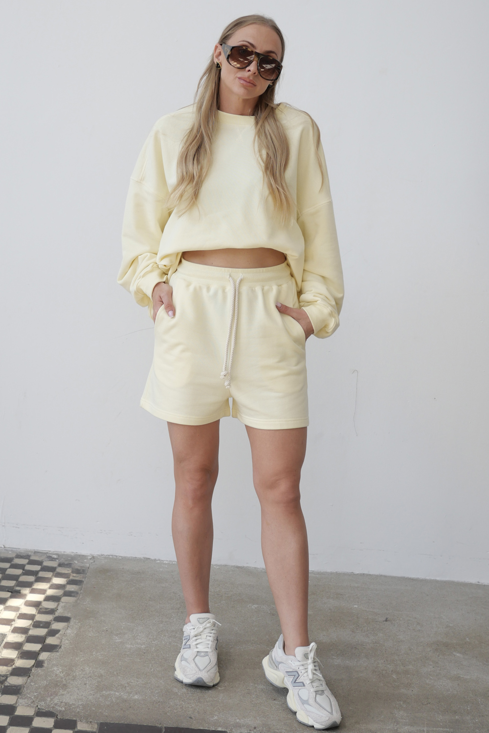 Szorty Margo yellow damskie