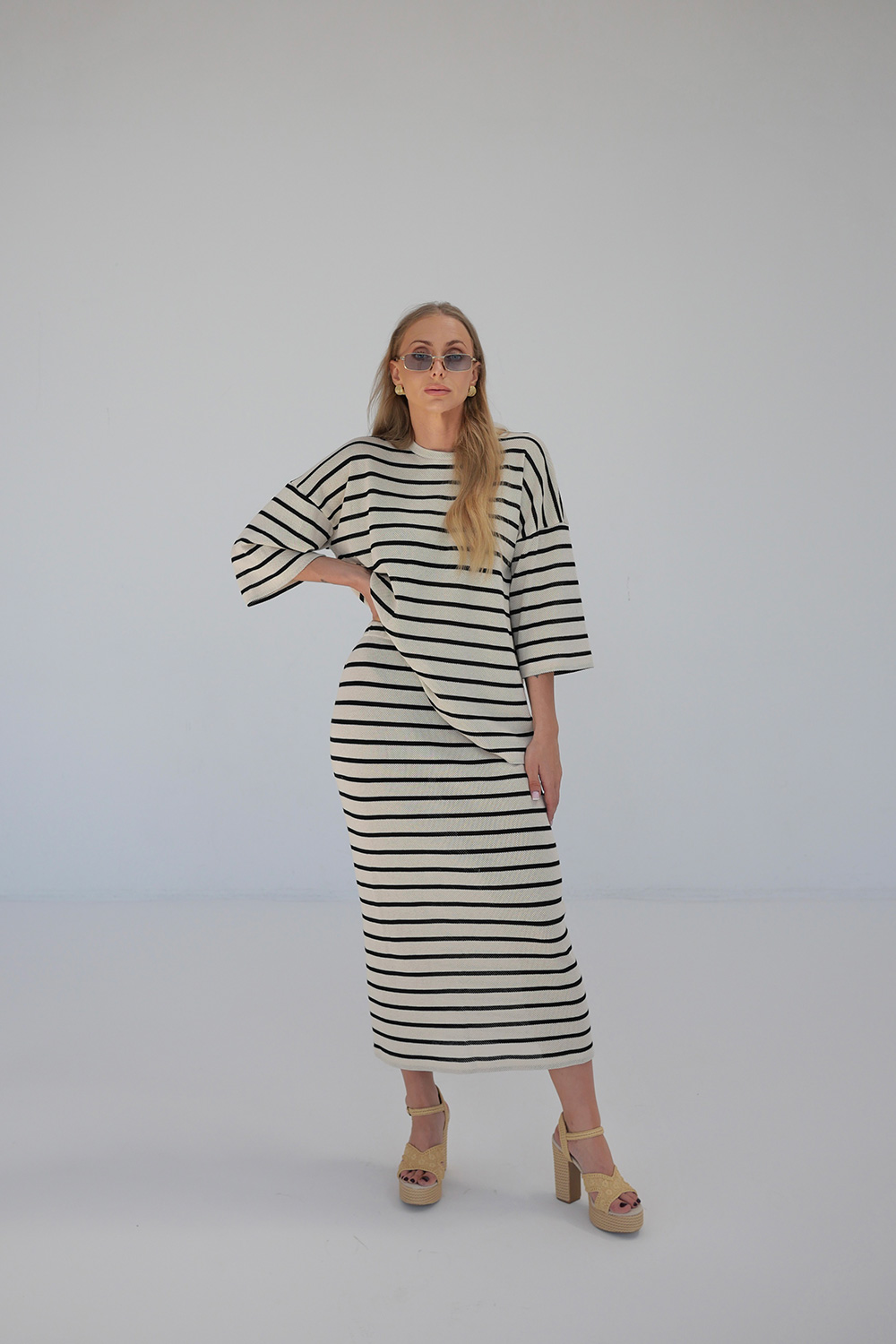 Komplet Set Nube Black Stripes