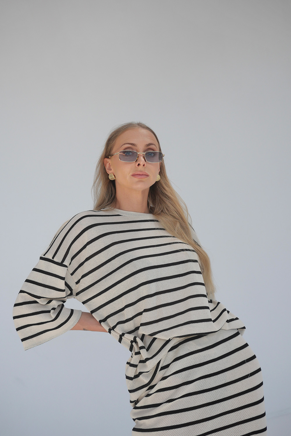 Komplet Set Nube Black Stripes - zdjęcie 3