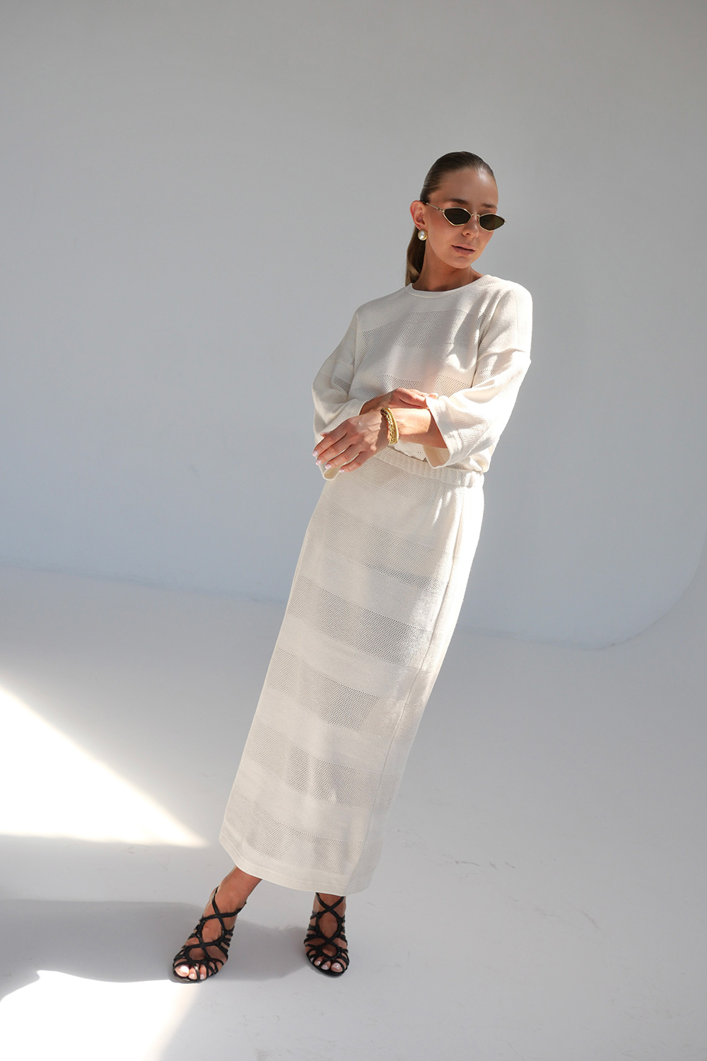 Komplet Set Nube Natural Stripes