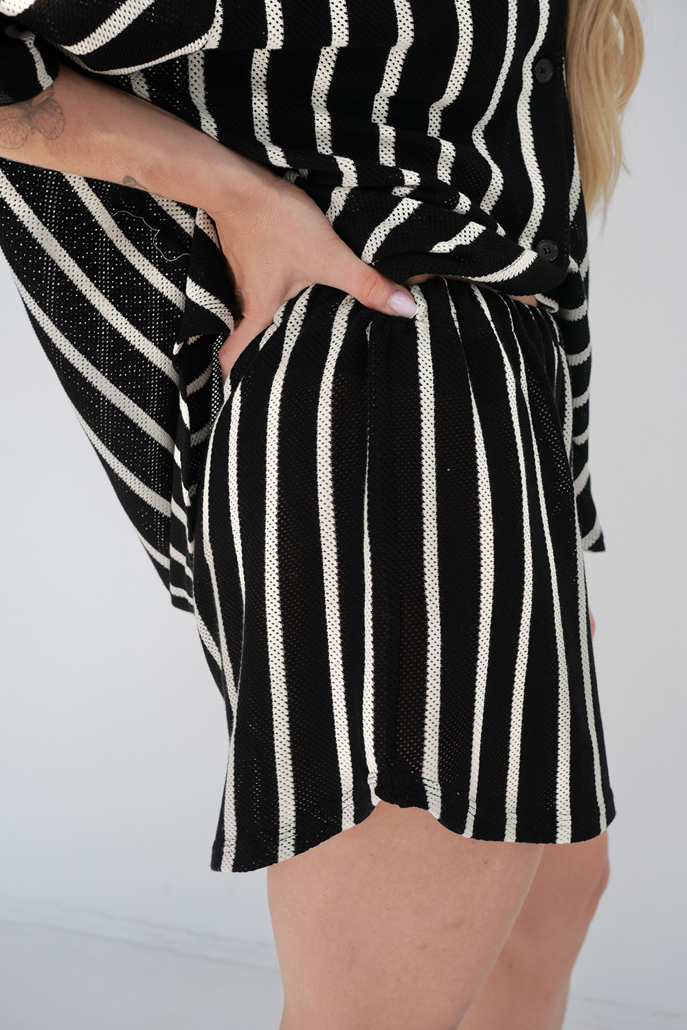 Komplet Set Positano Black Stripes - zdjęcie 4