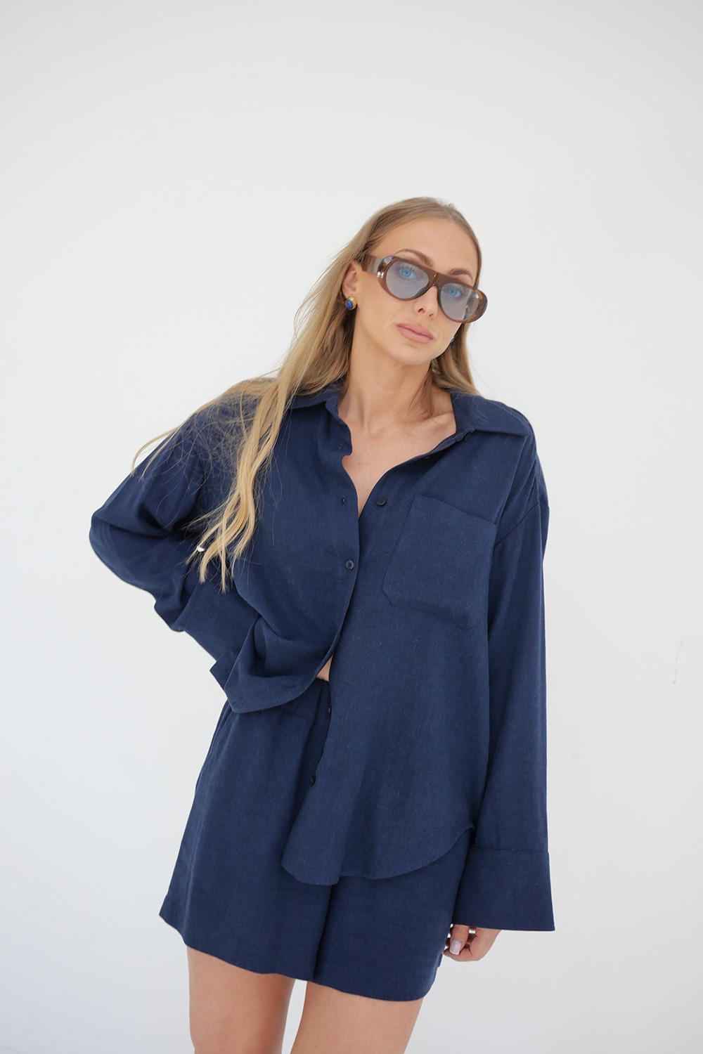 Komplet Set Suri Navy - zdjęcie 4