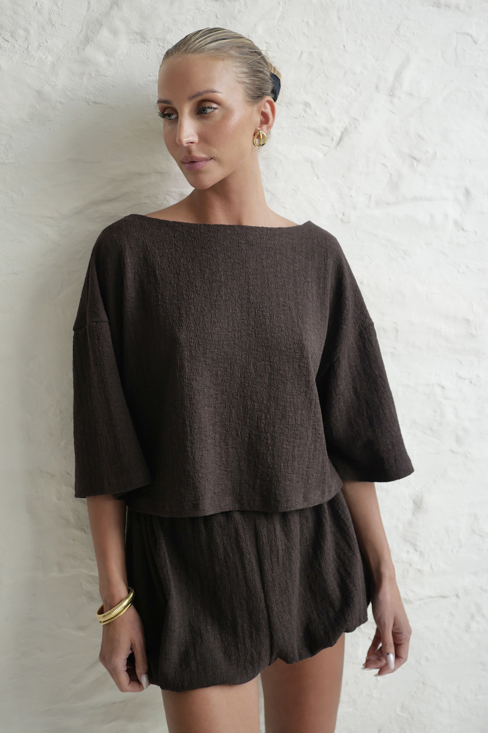 komplet damski Sorento brown