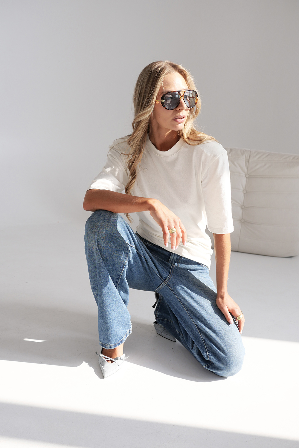 styl polishgirl t-shirt basic stylizacja