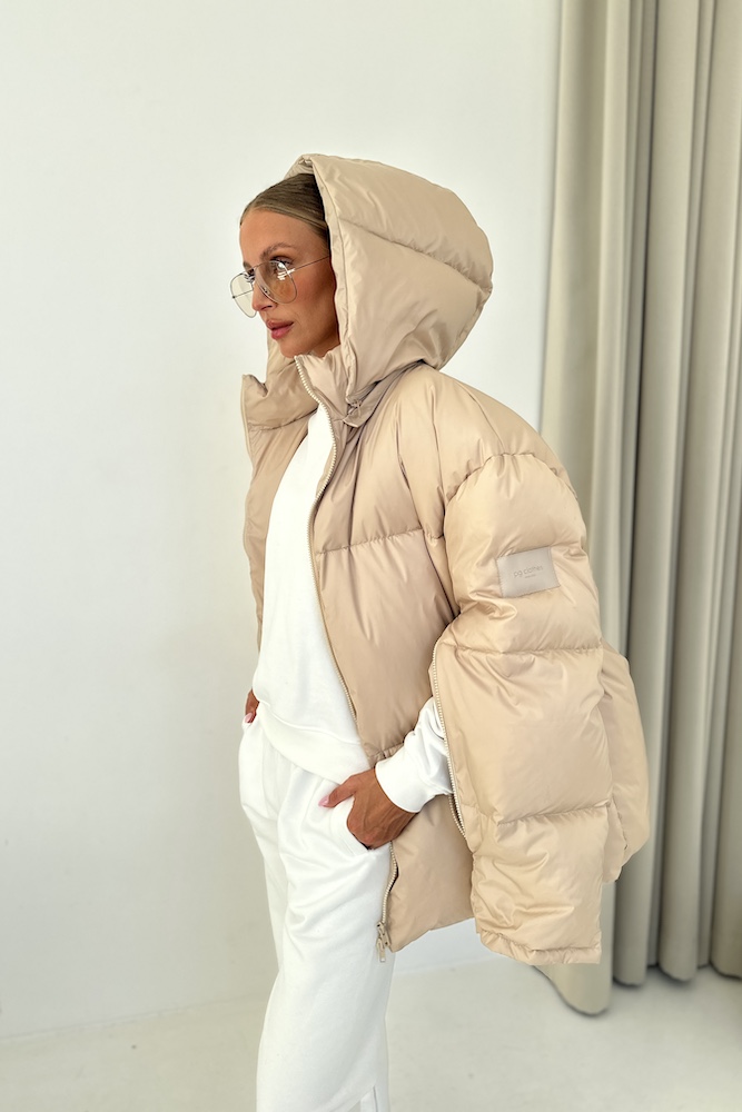 Kurtka puchowa Finne beige