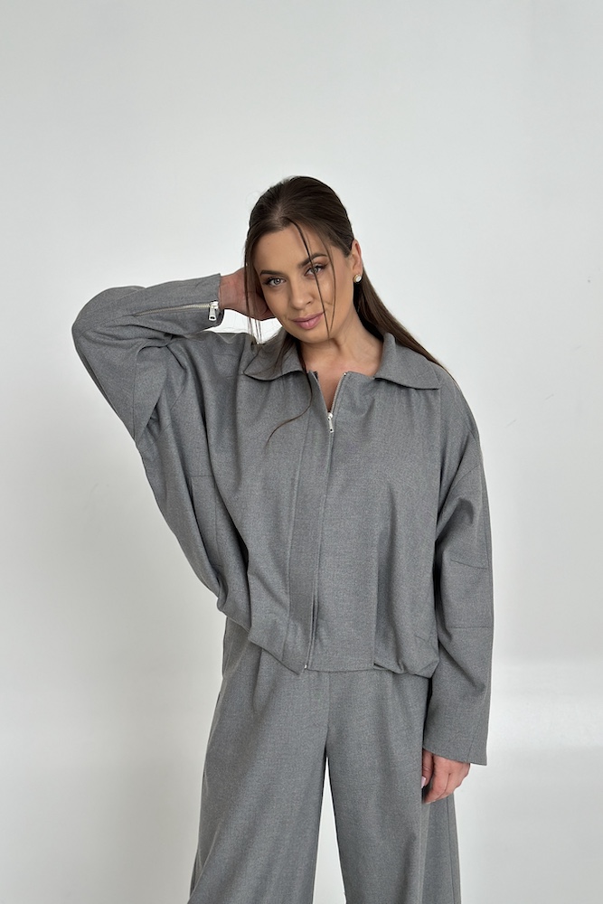 Set Selena Grey - moda premium jesień