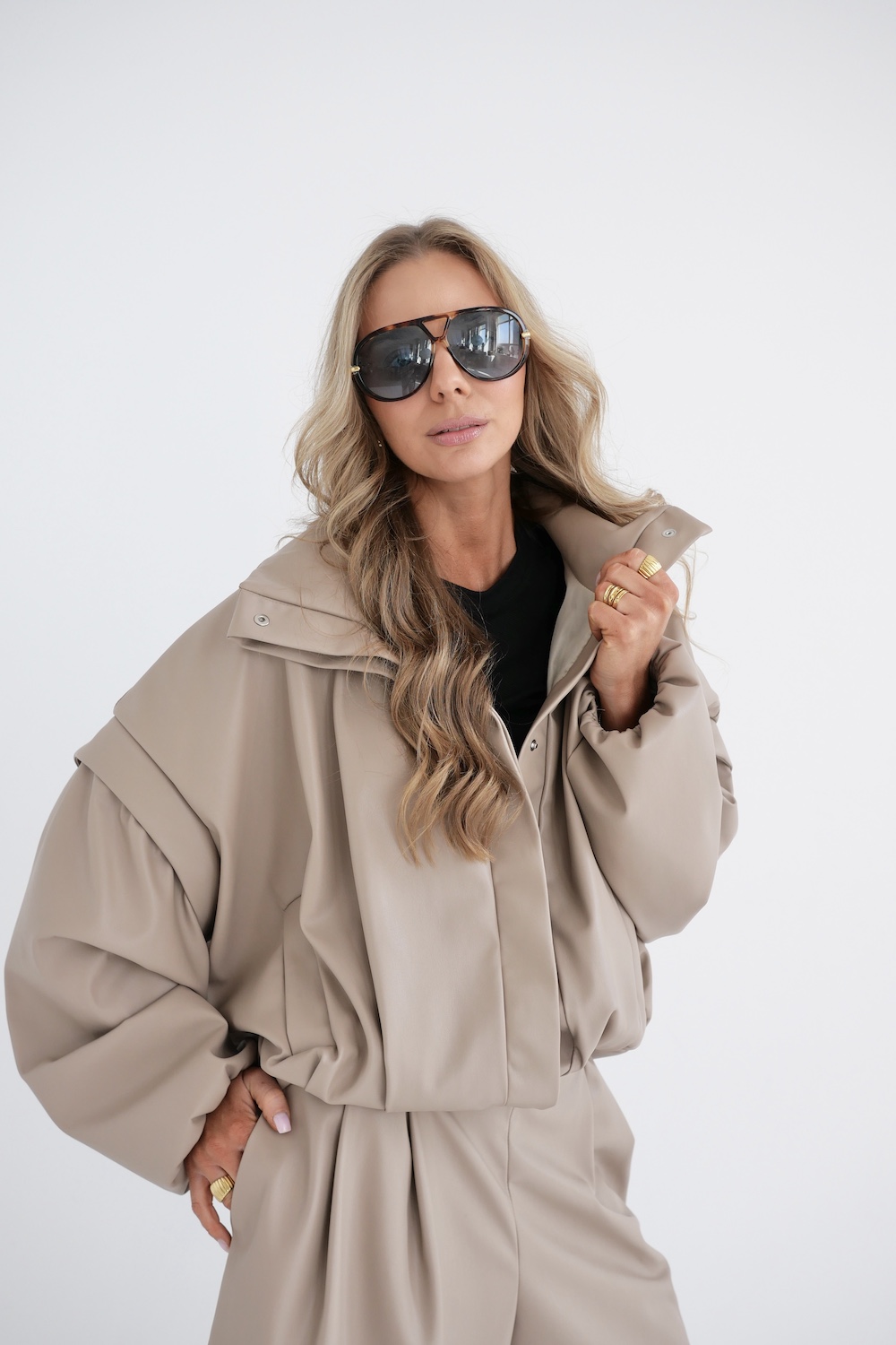 Kurtka Stacy Beige - jesienna elegancja