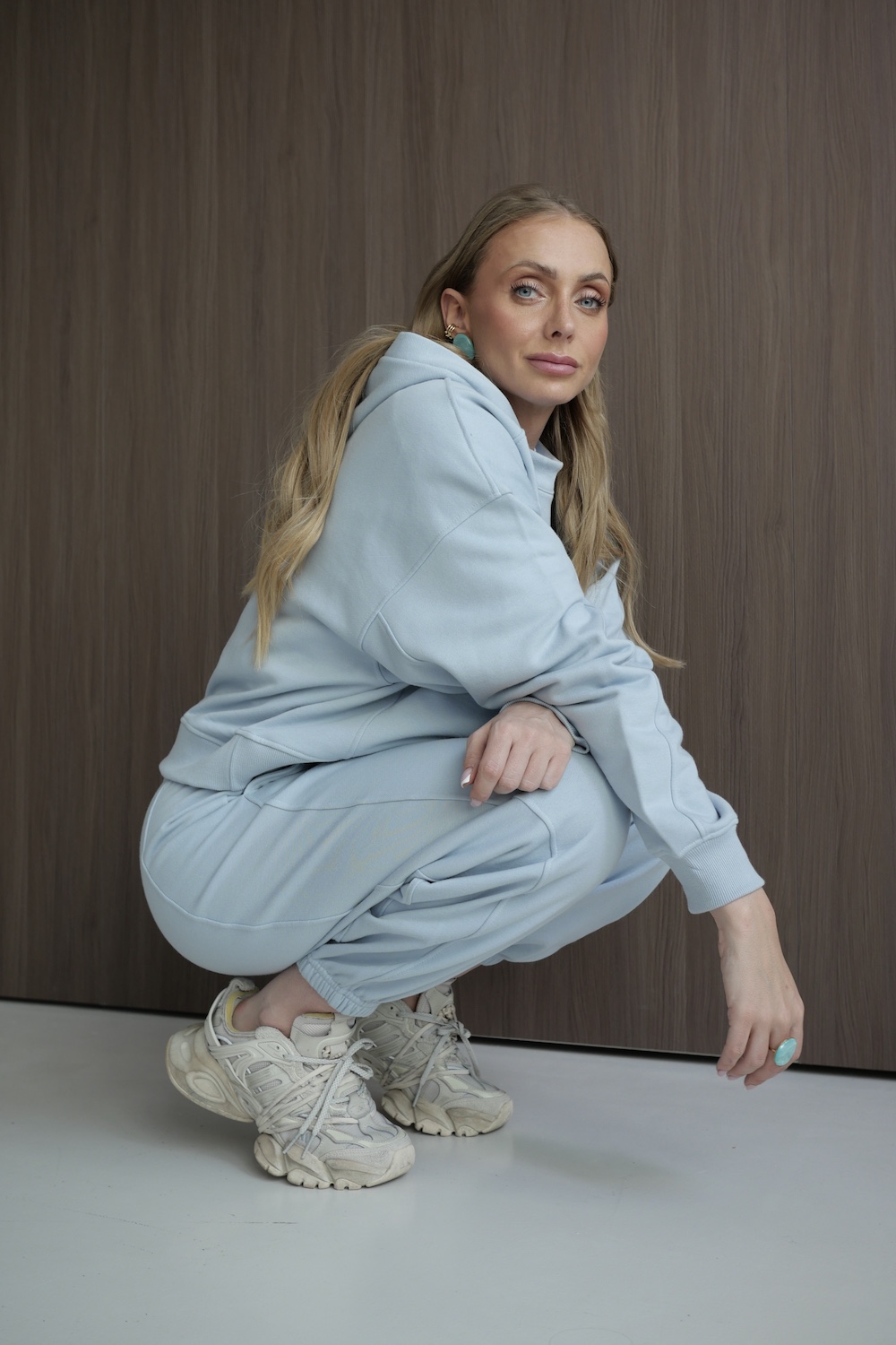 Dres Iga Blue - jesienne dresy damskie